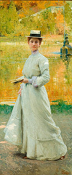 Giacomo Grosso - Ritratto all’aria aperta, 1902