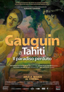 GAUGUIN A TAHITI. IL PARADISO PERDUTO - Claudio Poli # USA 2019  [1h 30']