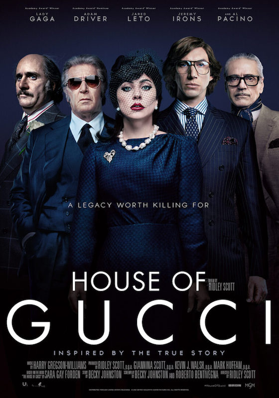 HOUSE OF GUCCI – Ridley Scott # USA 2021 (158′)