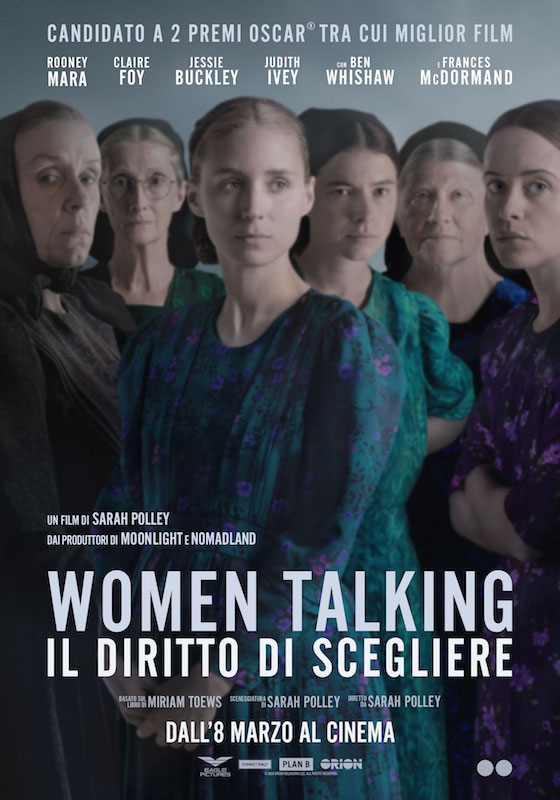 vos* WOMEN TALKING – IL DIRITTO DI SCEGLIERE – Sarah Polley # USA 2022 (104′)