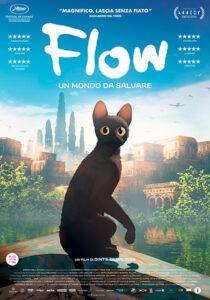 FLOW - UN MONDO DA SALVARE - Gints Zilbalodis # [animazione] Belgio/Lettonia/Francia 2024 (84')